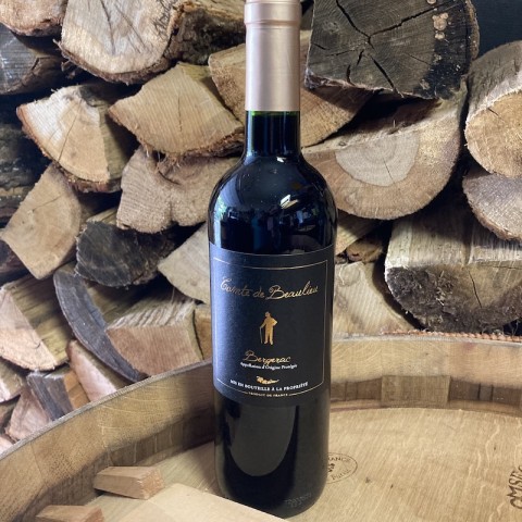 COMTE DE BEAULIEU, BERGERAC Rouge 2018. Vin rouge audacieux pas cher.