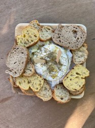 Recette de camembert roti au brasero
