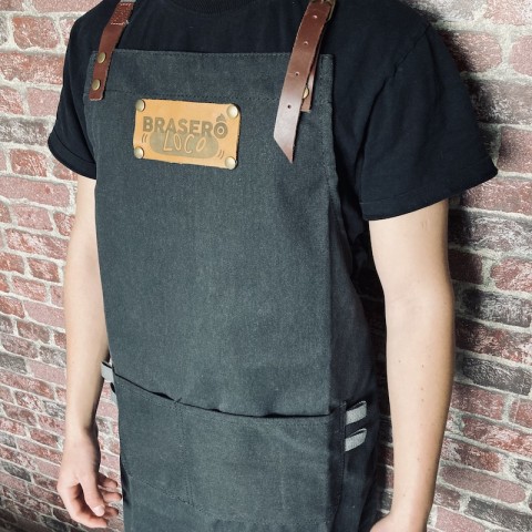 Tablier de cuisine pour cuisson au brasero